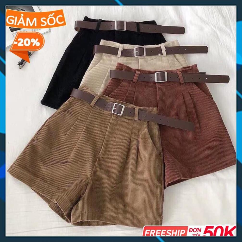 GIẢM 10K ĐƠN 0 ĐỒNG HÀNG CHÍNH HÃNG MÃ 66 quần short nữ chất nhung tăm siêu sang, quần đùi nhung sang trọng siêu xinh