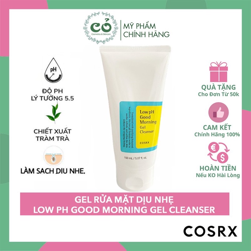 Sữa rửa mặt Low pH Good Morning Gel