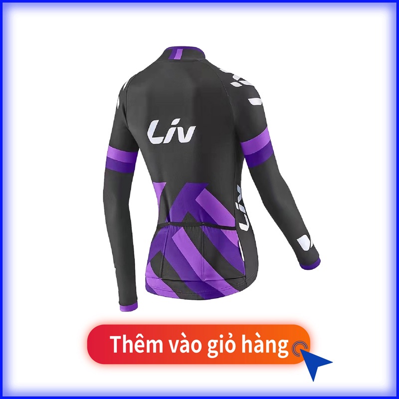 Liv Áo / Quần Đạp Xe Dài Tay Chất Lượng Cao Của Phụ Nữ