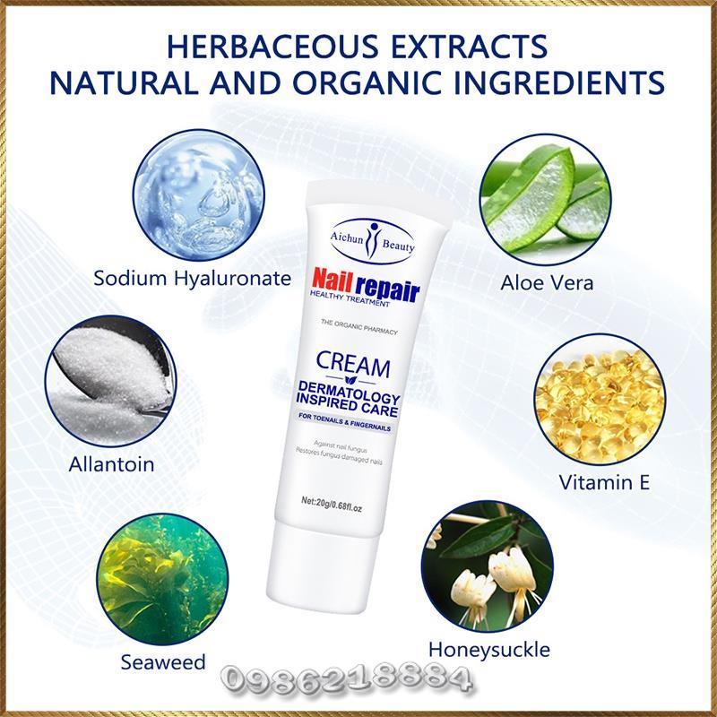 Kem nấm móng Aichun Nail Repair Cream phục hồi nấm móng tay móng chân A4719