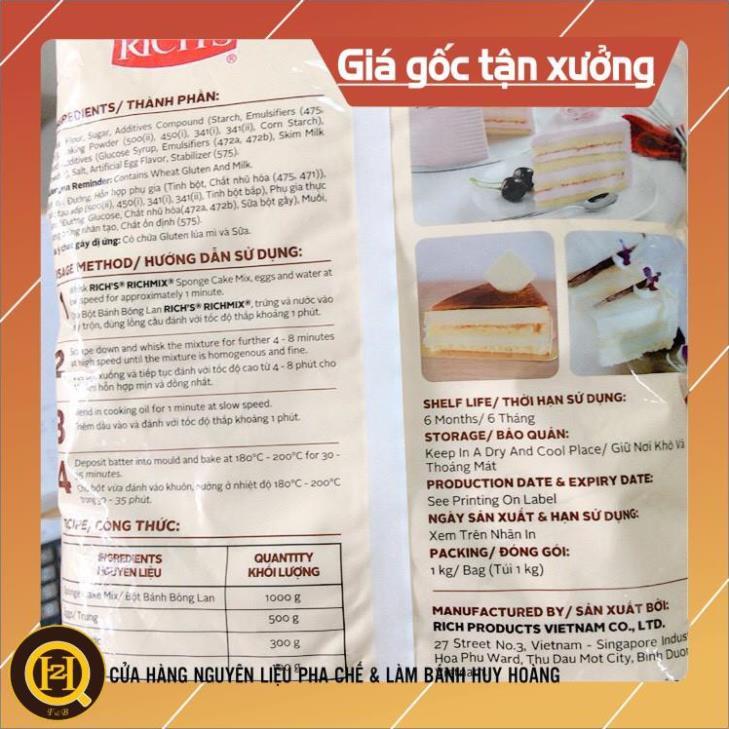 Bột Bánh "BÔNG LAN" 1KG RICH'S MIX | BigBuy360 - bigbuy360.vn