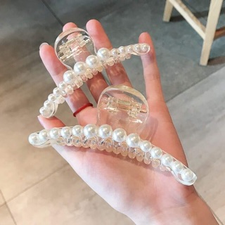 🎐Cặp tóc càng cua đính hạt trai