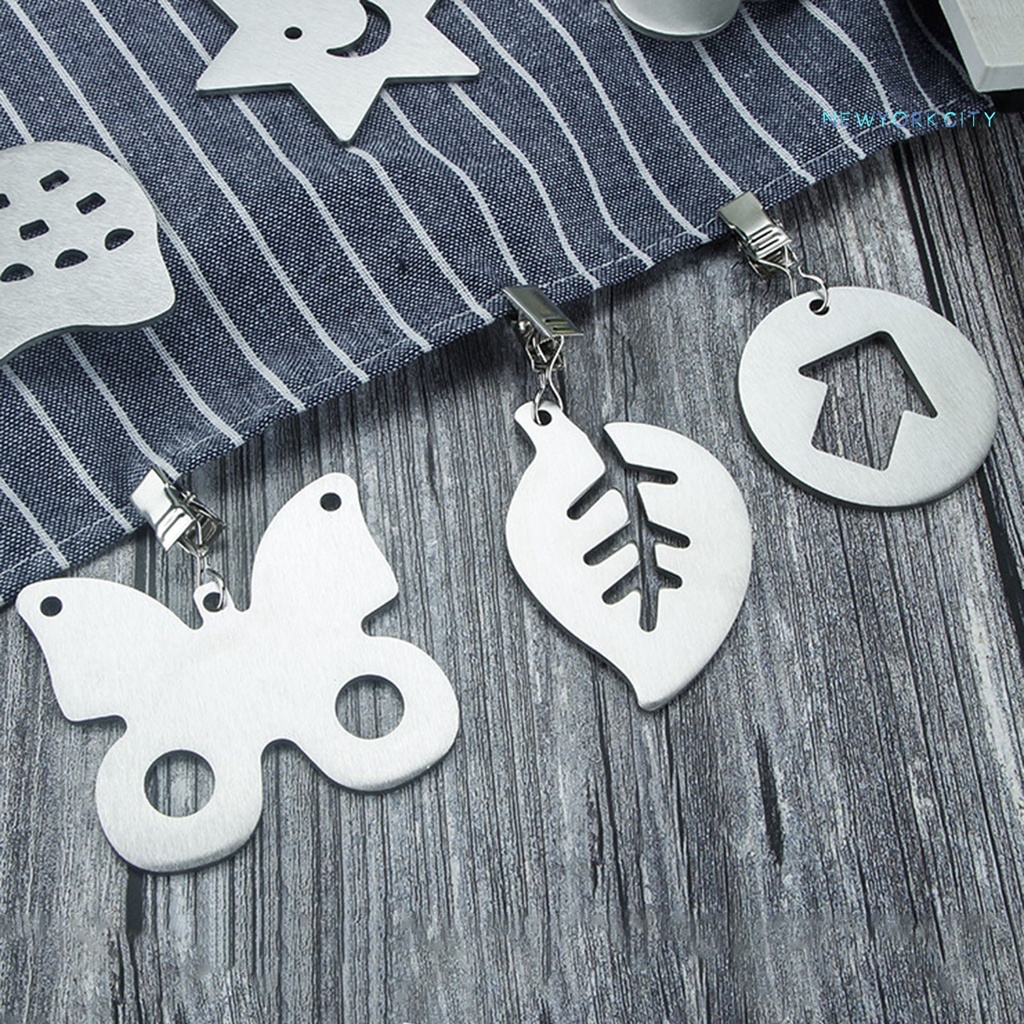 Kẹp Giữ Khăn Trải Bàn Bằng Thép Không Gỉ Dày Dặn Tiện Dụng Cho Cắm Trại