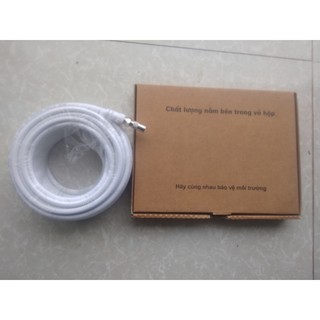 Combo angten An viên và dây cáp đúc sẵn 2 đầu giắc dài 15m