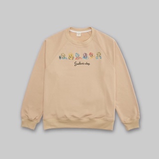 Áo Sweater Sadboizaintcry Cream Sadboizvibes