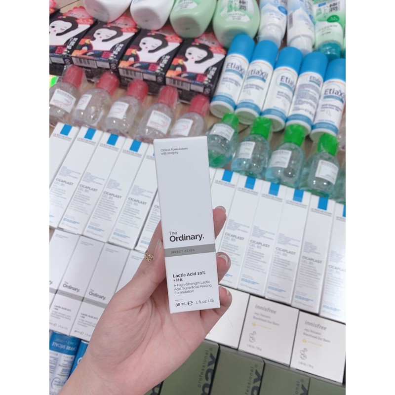 serum lactic acid 10% + Ha The Ordinary