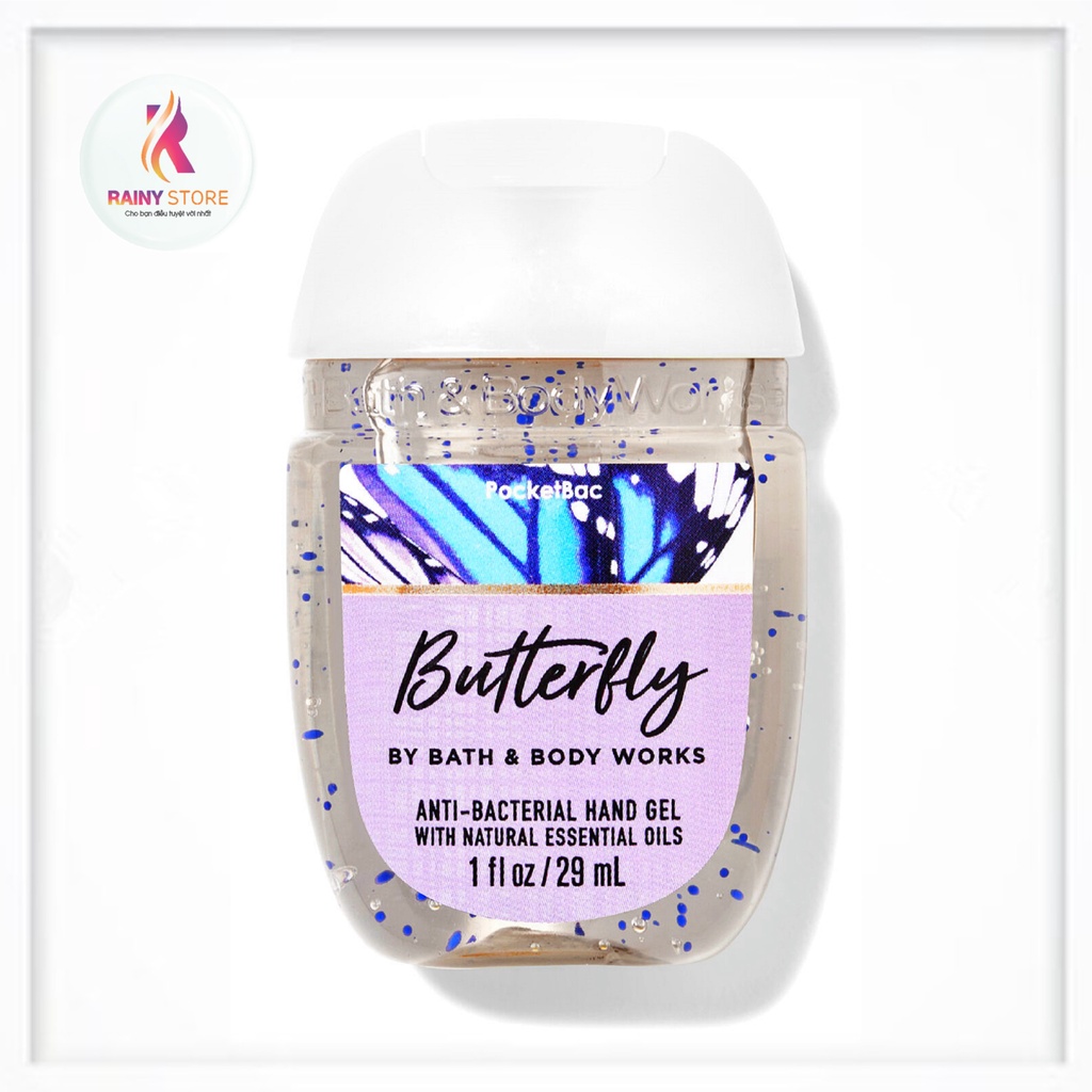 Gel rửa tay khô Bath &amp; Body Works Butterfly 29ml