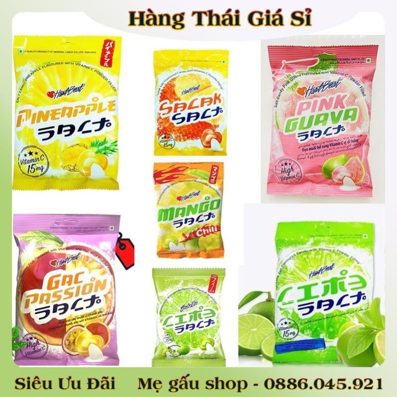 Y.Kẹo Chanh/ Thơm / Mây Muối Bổ Sung vitamin C Thái Lan  - Date mới đủ Bill