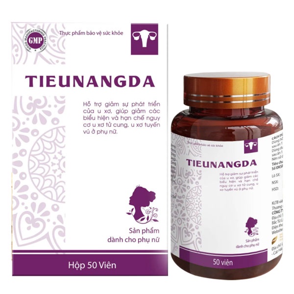 [Mẫu mới] Tiêu Nang Đà - Hỗ trợ u xơ tử cung, u nang buồng trứng lành tính ở phụ nữ (Lọ 50 viên)