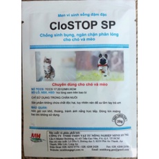 Men tiêu hóa xịn siêu đậm đặc cho chó mèo Clostop sp