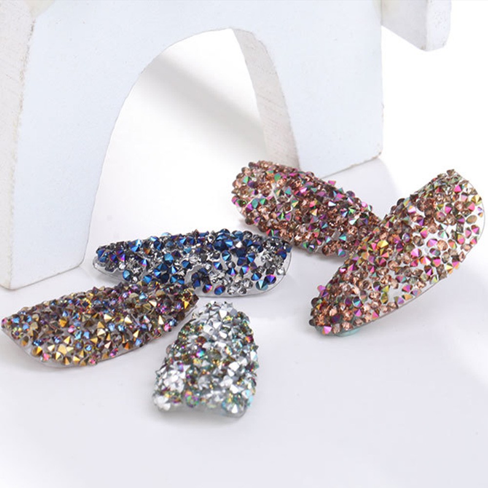 [Hàng mới về] Set 1440 đá giả đính móng trang trí nghệ thuật nhiều màu sắc tùy chọn