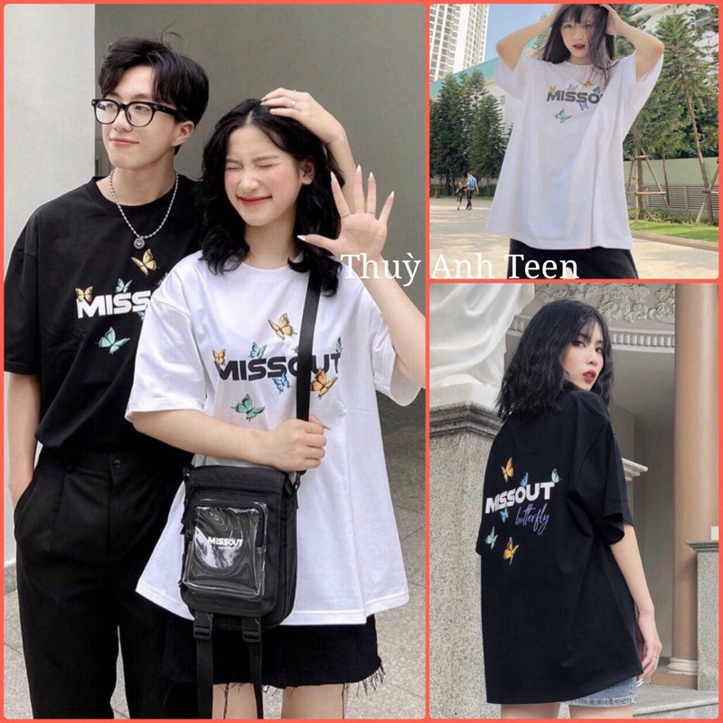 [AMANDA]Áo Thun Tay Lỡ Form Thụng Missout Áo Thun Tay Lỡ Form Thụng Unisex- AmandaStore