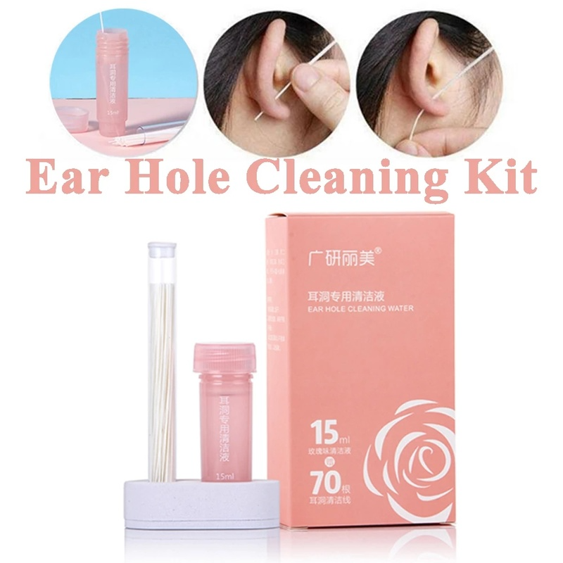 Bộ 70 dụng cụ vệ sinh lỗ tai dùng một lần tiện dụng