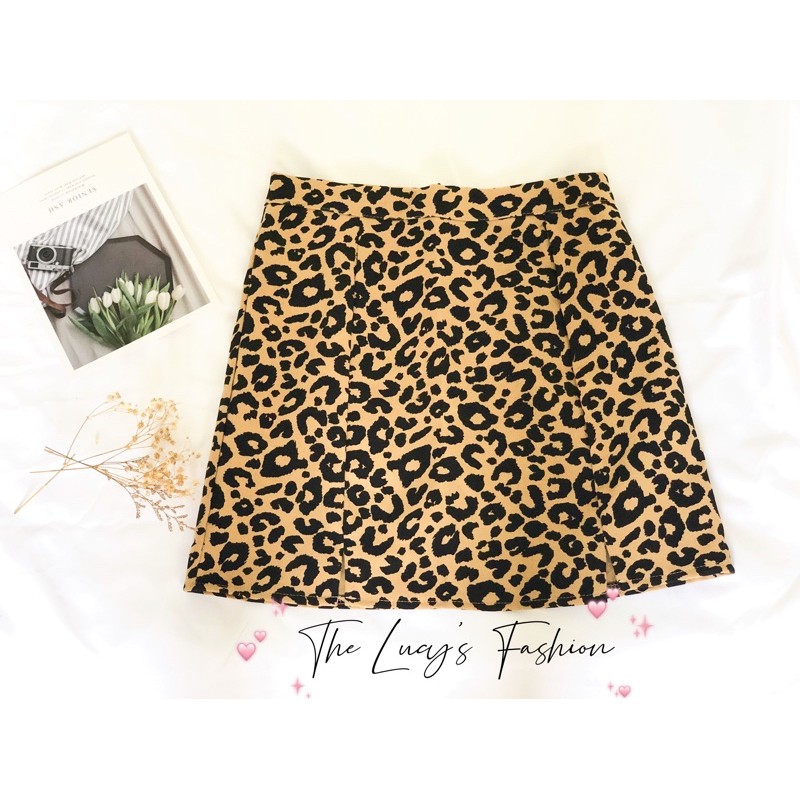 Chân váy chữ A ngắn họa tiết da beo thời trang mùa hè cho nữ (ảnh video thật) | BigBuy360 - bigbuy360.vn