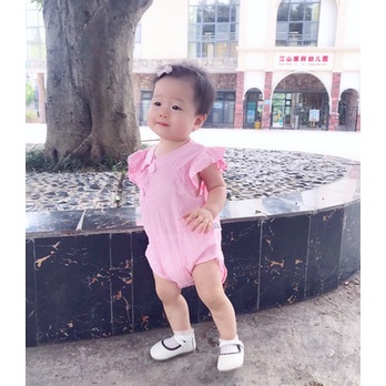 Body liền thân đũi Đồ bộ bé gái sơ sinh 0-18thang