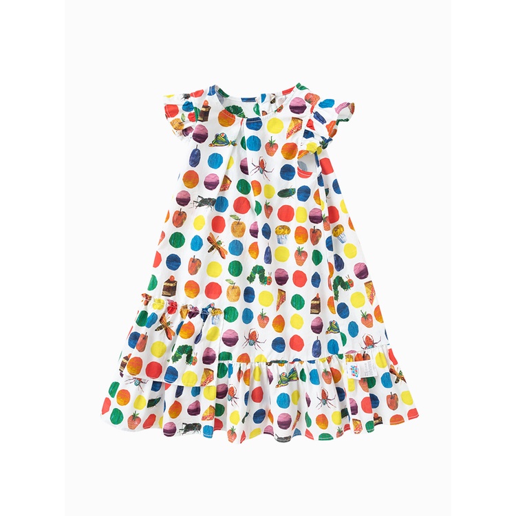 Váy xòe họa tiết động vật nhiều sắc màu mùa hè năng động BALABALA - TODDLER dành cho bé gái 201222111023