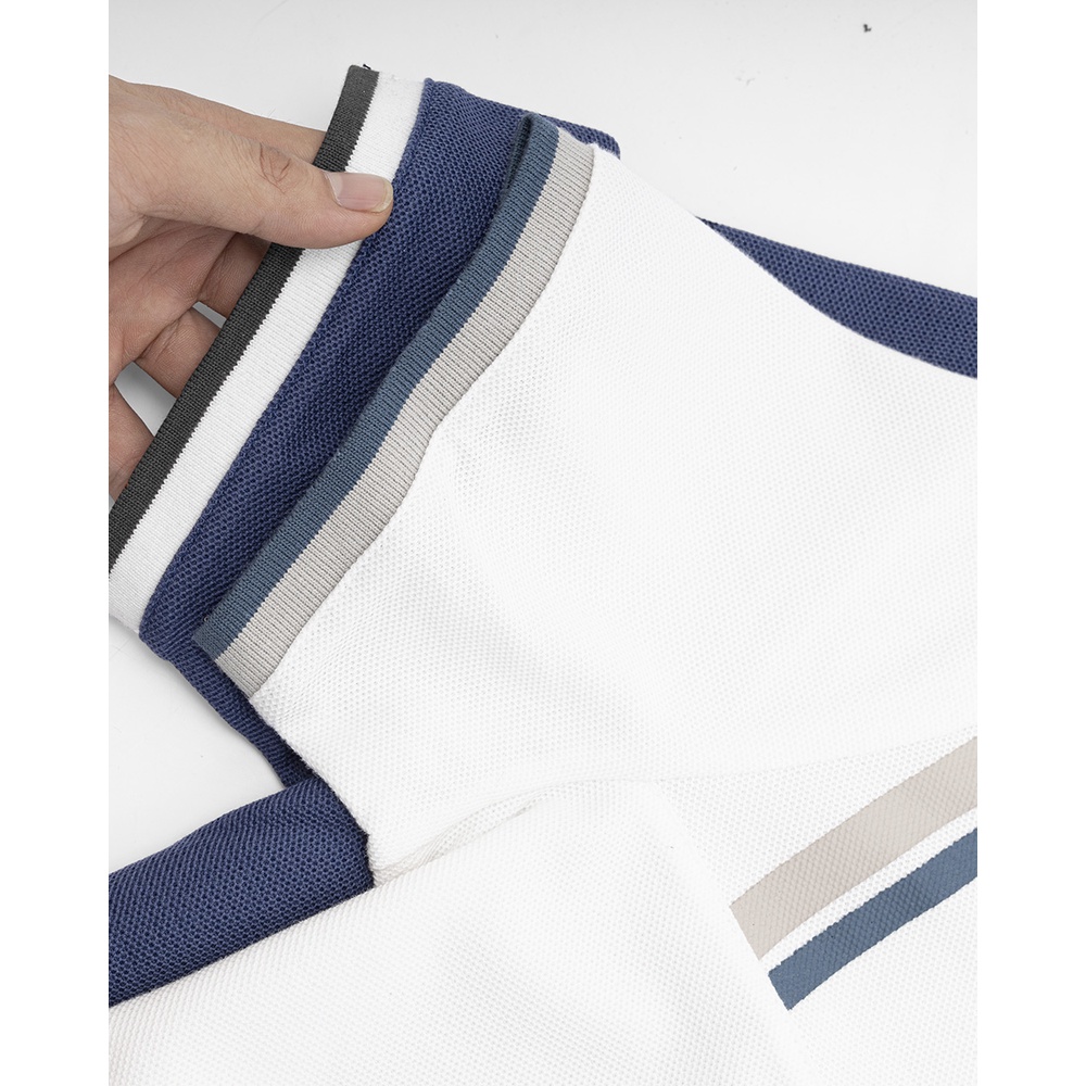 Áo polo nam BEN &amp; TOD R1300BB125 vải thun cotton 100%, nam tính, chỉnh chu, sang trọng, thanh lịch