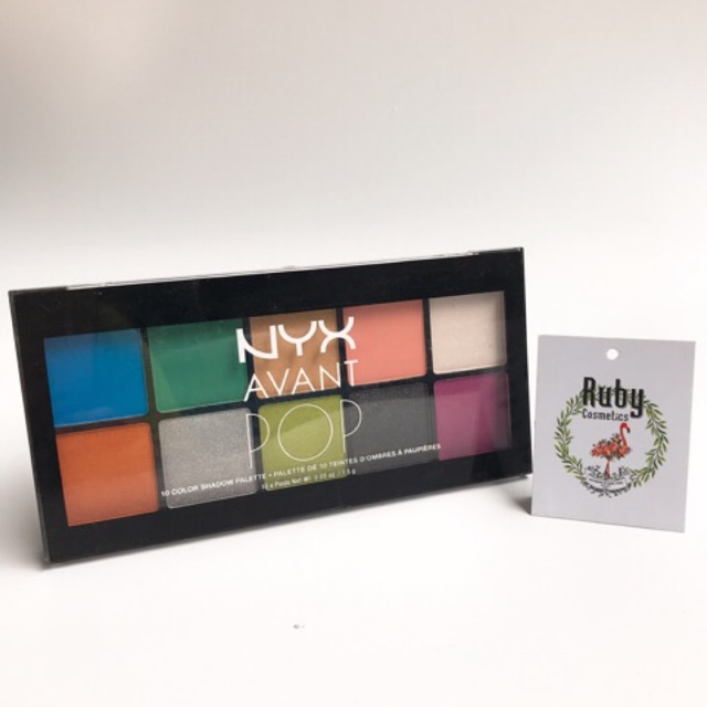 Bảng Màu Mắt 10 ô NYX Avant Pop