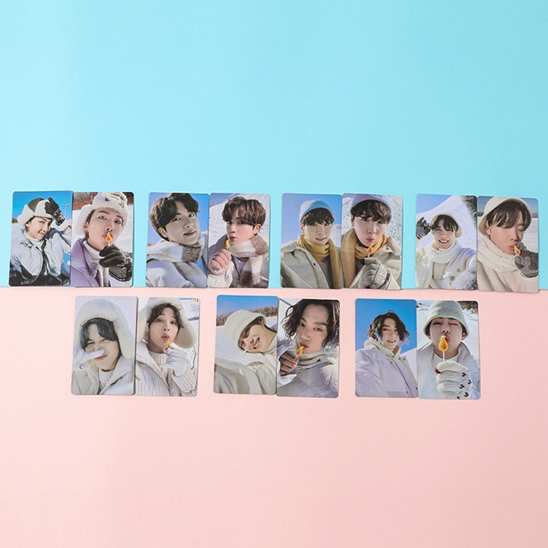 Thẻ Hình Các Thành Viên Nhóm Nhạc Kpop Bts