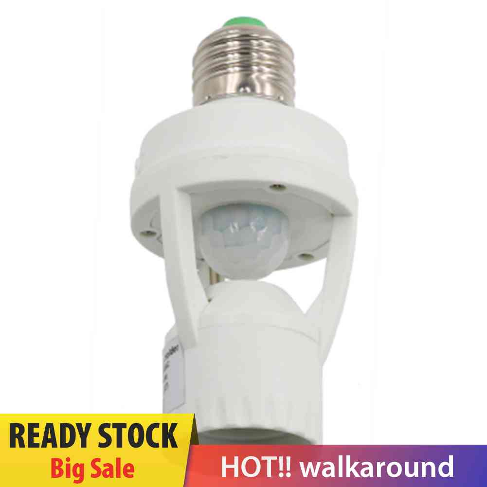 Đuôi Đèn E27 110-240V Có Cảm Biến Chuyển Động PIR