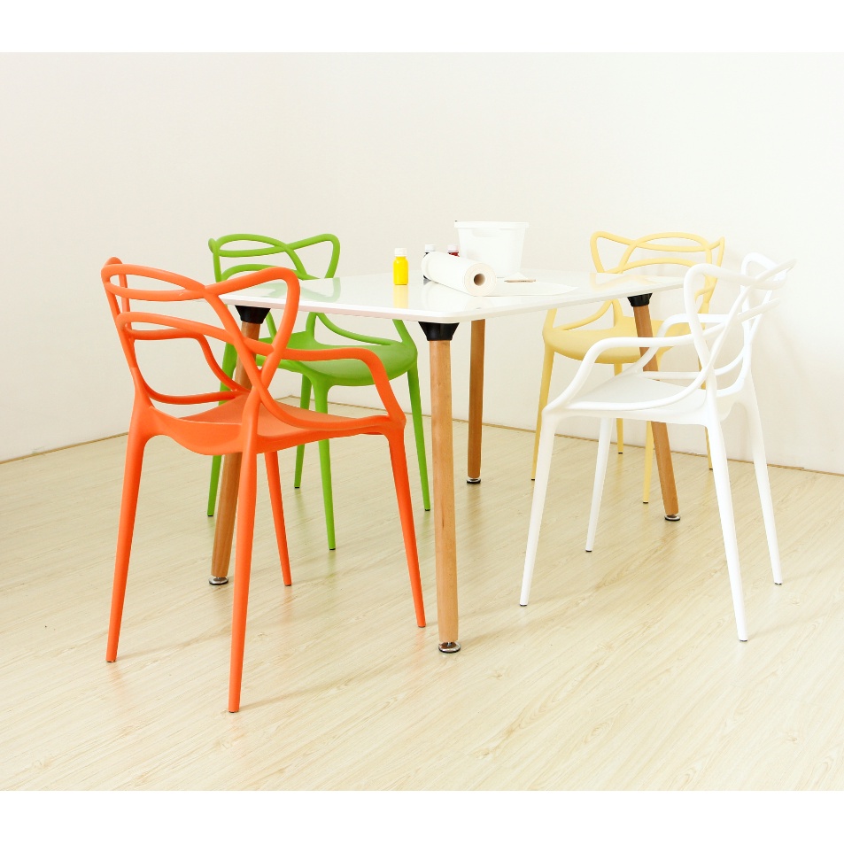 Ghế nhựa cafe, văn phòng, bàn ăn, đúc nguyên khối giá tốt S3008