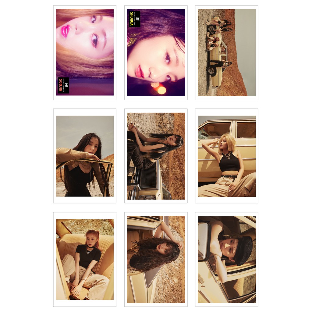Lomo Card Ảnh (G)I-DLE - CONCEPT &quot; I AM - I MADE - UH OH&quot; ( 54 ảnh)