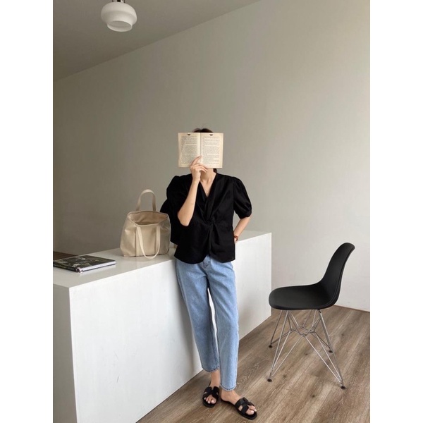 Áo nữ vặn eo phong cách Vintage độc đáo (mẫu mới 2021) • 2ENDSHOP | BigBuy360 - bigbuy360.vn