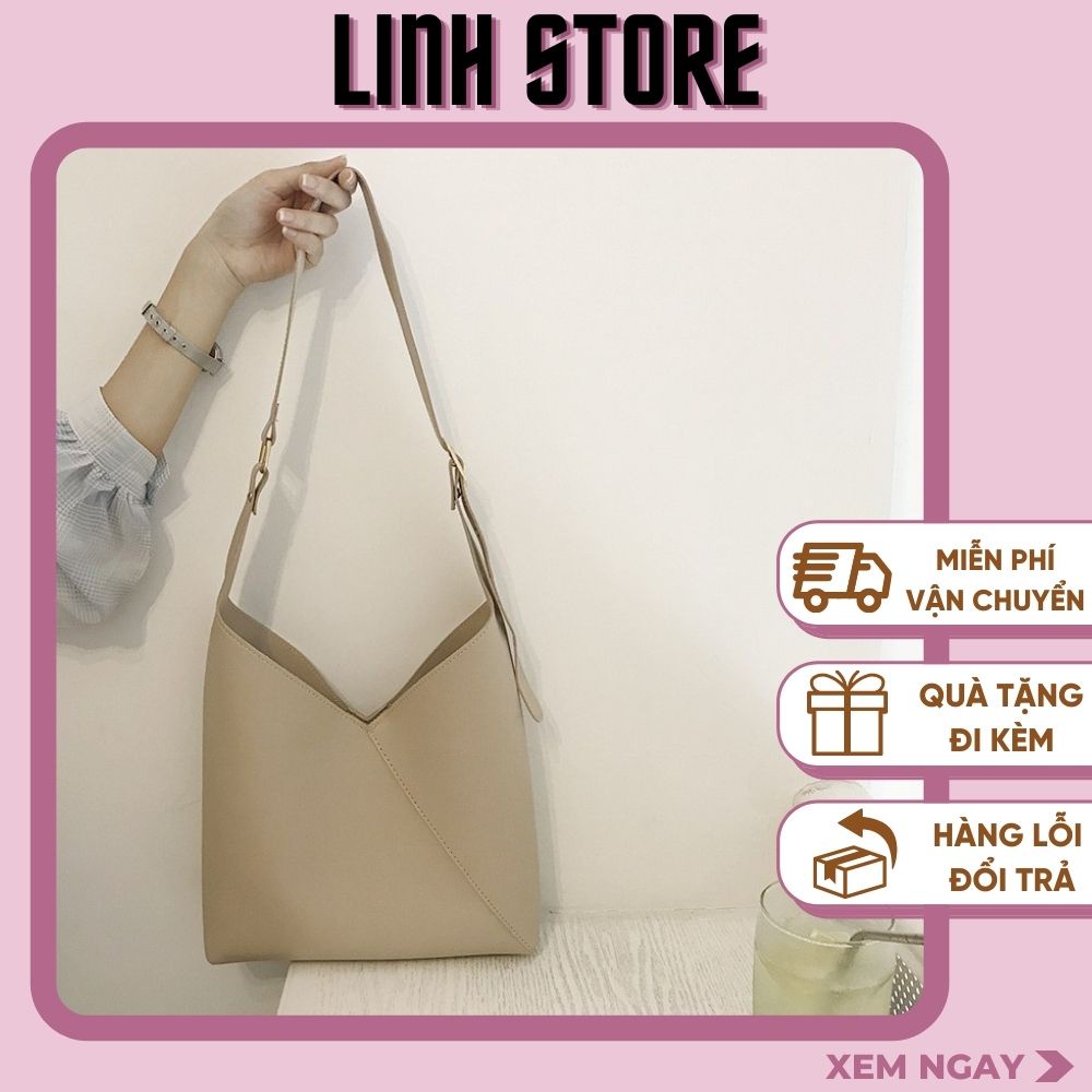 Túi Đeo Chéo Linh Store Túi Thời Trang Nữ Kiểu Vát Chéo Phong Cách Ulzzang Hot Trend Hàn Quốc - LS12