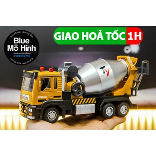 Mô hình xe công trình xe trộn bê tông M2