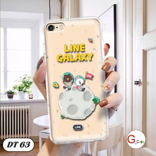 Ốp lưng dẻo trong in hình cho IPhone 6 Plus