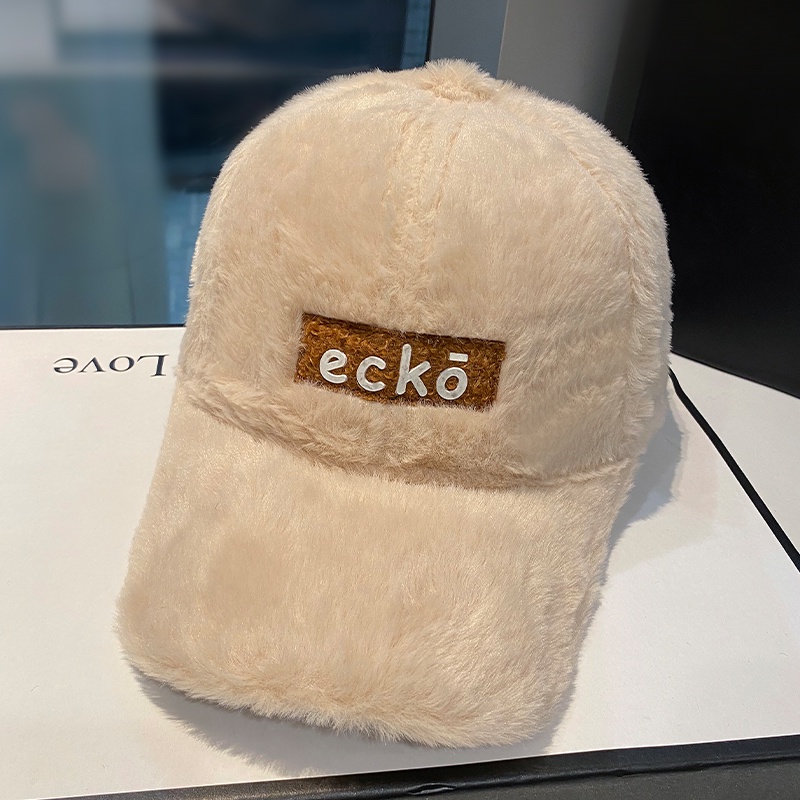 Mũ Lưỡi Trai Màu Đen In Chữ Thời Trang Thu Đông Cá Tính Cho Nữ