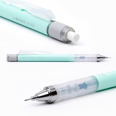 BÚT CHÌ KIM LẮC TOMBOW MONO GRAPH 0.5MM TỪ NHẬT BẢN - THÊM MÀU PASTEL