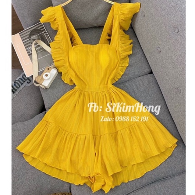 [Mã FAMARAL1 giảm 10K đơn 50K] Đầm jump nơ buộc sau lưng dễ thương Mã_324(Ảnh shop chụp 100%) | BigBuy360 - bigbuy360.vn