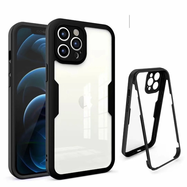 Ốp Điện Thoại Chống Sốc Bảo Vệ Toàn Diện 360 Độ Cho iPhone 13 11 12 Pro Max
