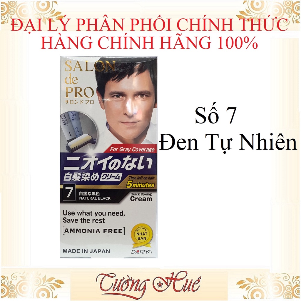 Nhuộm Tóc Nhật Bản Salon de Pro Dành Cho Nam ( Lựa Chọn Màu )