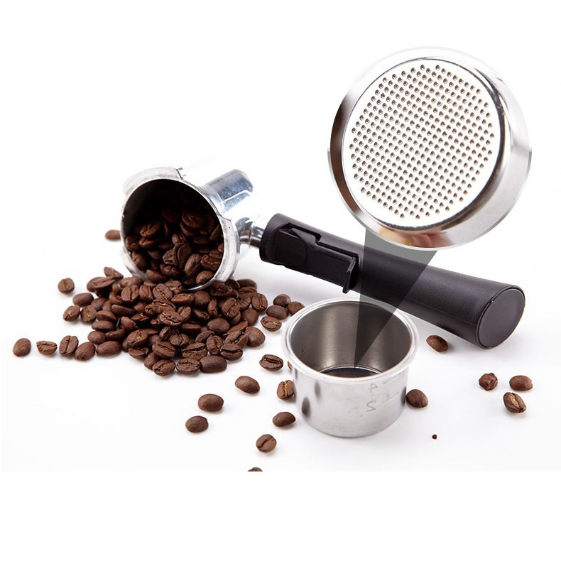 Máy Pha Cà Phê Espresso Công Suất 800W, Máy Pha Café Gia Đình Mini Chống Nhỏ Giọt, Chức Năng Pha Espresso, Tạo Bọt Sữa.