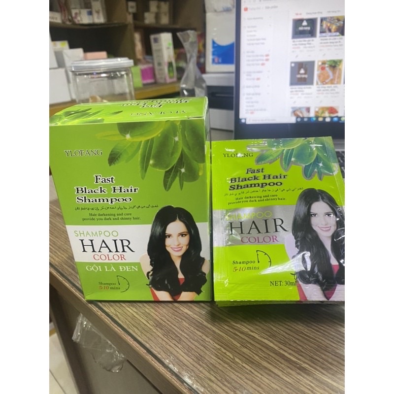 Dầu gội đen tóc Ylofang Thái Lan