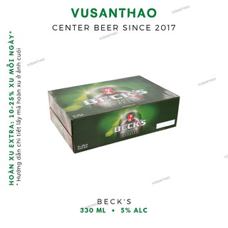 BIA BECK THÙNG 330ML 24 LON