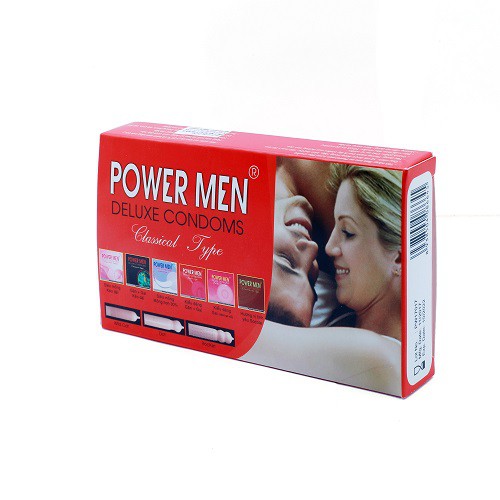 Bao cao su power men Gia Đình hộp 12 chiếc - [Siêu Rẻ]