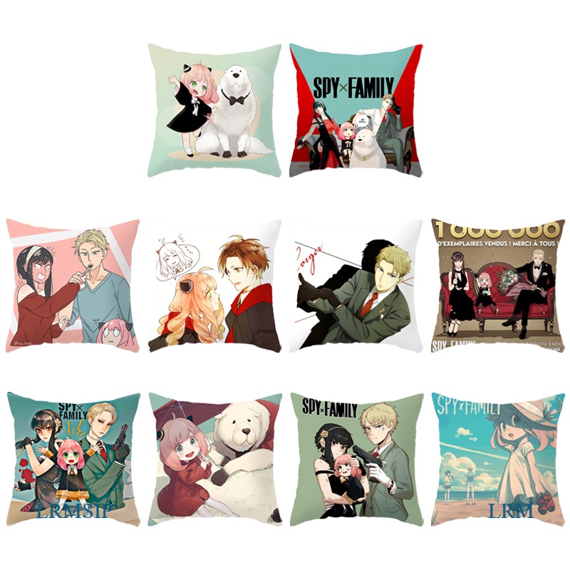 Lmsip Gối Sofa Họa Tiết Anime SPY X FAMILY Loid Forger Yor Briar Anya Quà Tặng Búp Bê