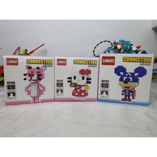 Lắp ráp Squidgame✔Hello kitty✔batman, spider man hãng LINKGO