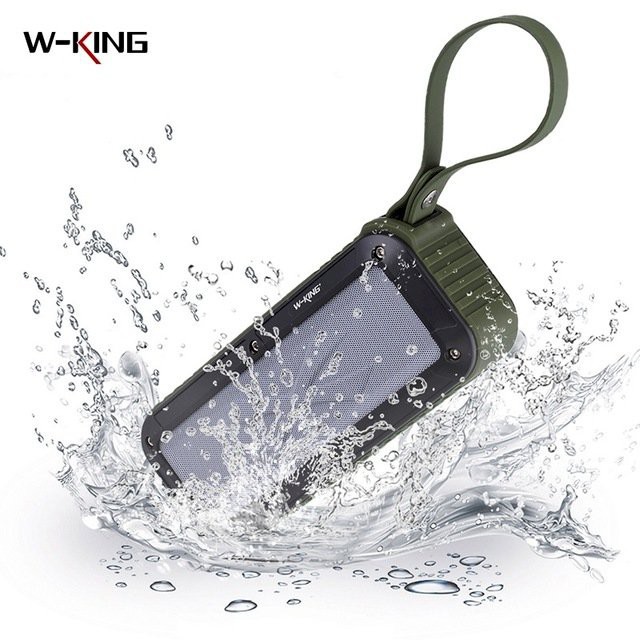 Loa di động Bluetooth W-King S20 thể thao kháng nước kháng bụi IPx8 - hàng chính hãng