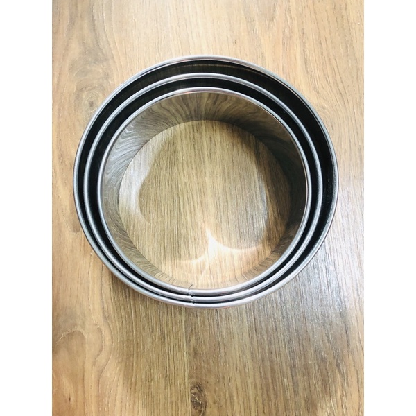 Khuôn Ring Tròn, Khuôn Ring Mousse Tròn, Khuôn Bánh Kem Lạnh Size Từ 12cm-20cm