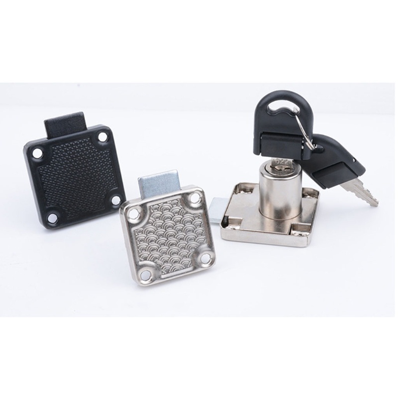 Ổ Khóa Ngăn Kéo Tủ Bằng Thép Không Gỉ Kèm 2 Chìa Khóa