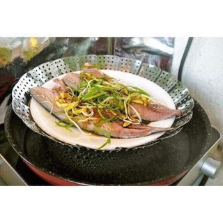 Rổ hấp inox xoè