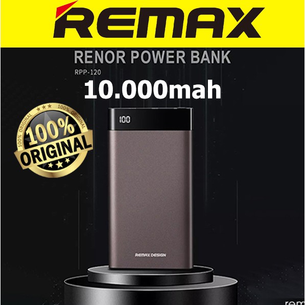 Sạc dự phòng Remax Rpp-120 10.000mah ♥️Freeship♥️ Giảm 30k khi nhập MAYT30 - Pin sạc dự phòng Remax
