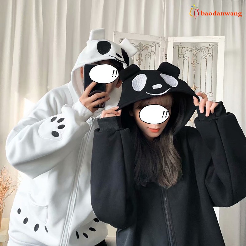 Áo Khoác Hoodie In Hình Gấu Trúc Cho Nam Và Nữ