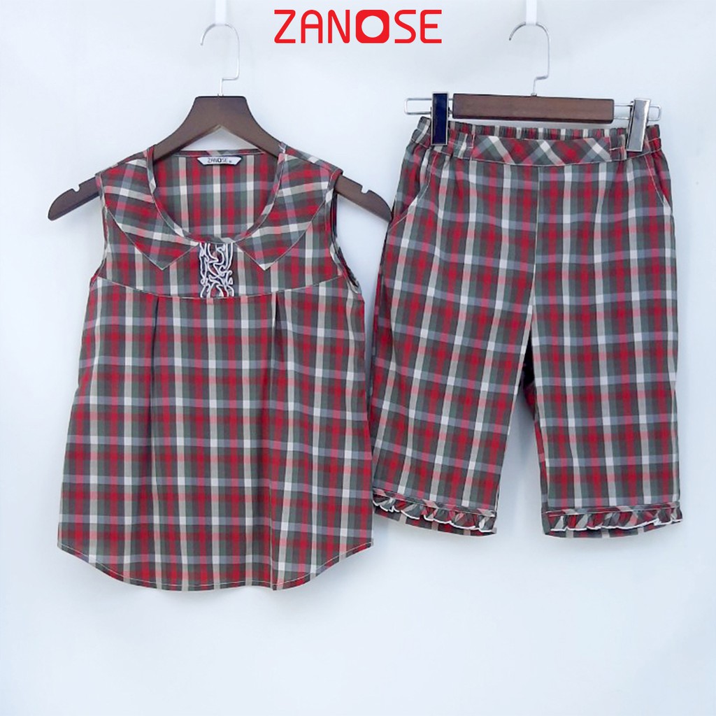 BỘ MẶC NHÀ ZANOSE 5026 CHẤT LIÊU KATE THUN HÀN QUỐC