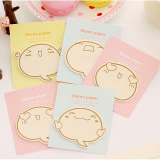 Giấy Note - Giấy Ghi Chú Hình Ngộ Nghĩnh Hoạt Hình Biểu Cảm