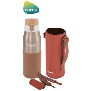 Bình giữ nhiệt CAREZ Cao cấp Superlight 800ML VFC929SN-800 Tặng kèm túi - màu nâu đồng